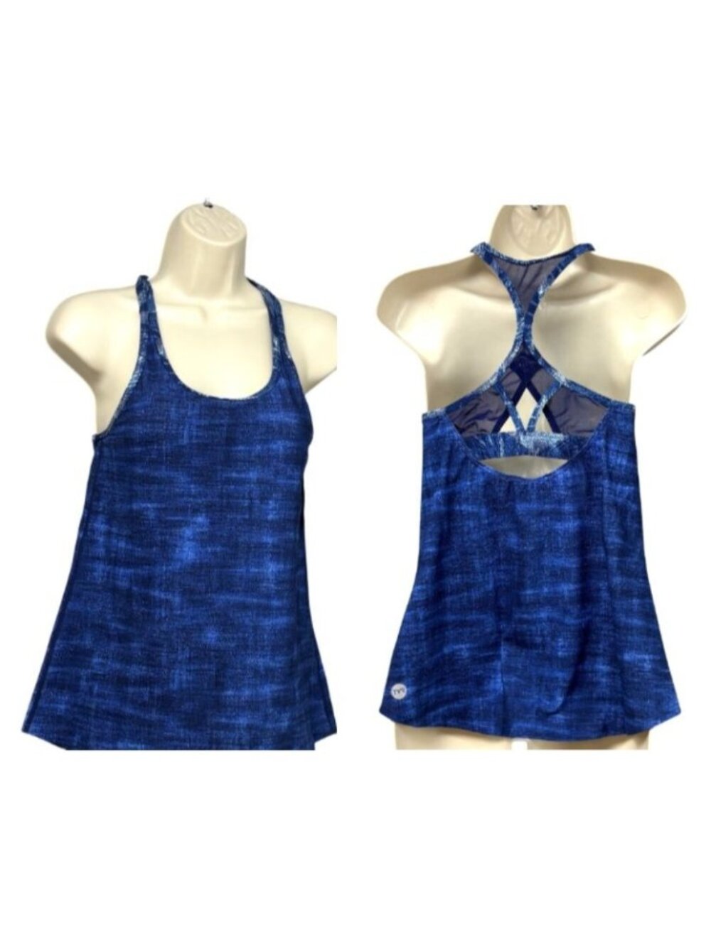 TYR WOMEN’S TAYLOR TANK-MAUI, BLUE, SIZE S (4/6)